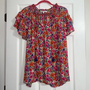 Rose & Olive Women's Floral Top